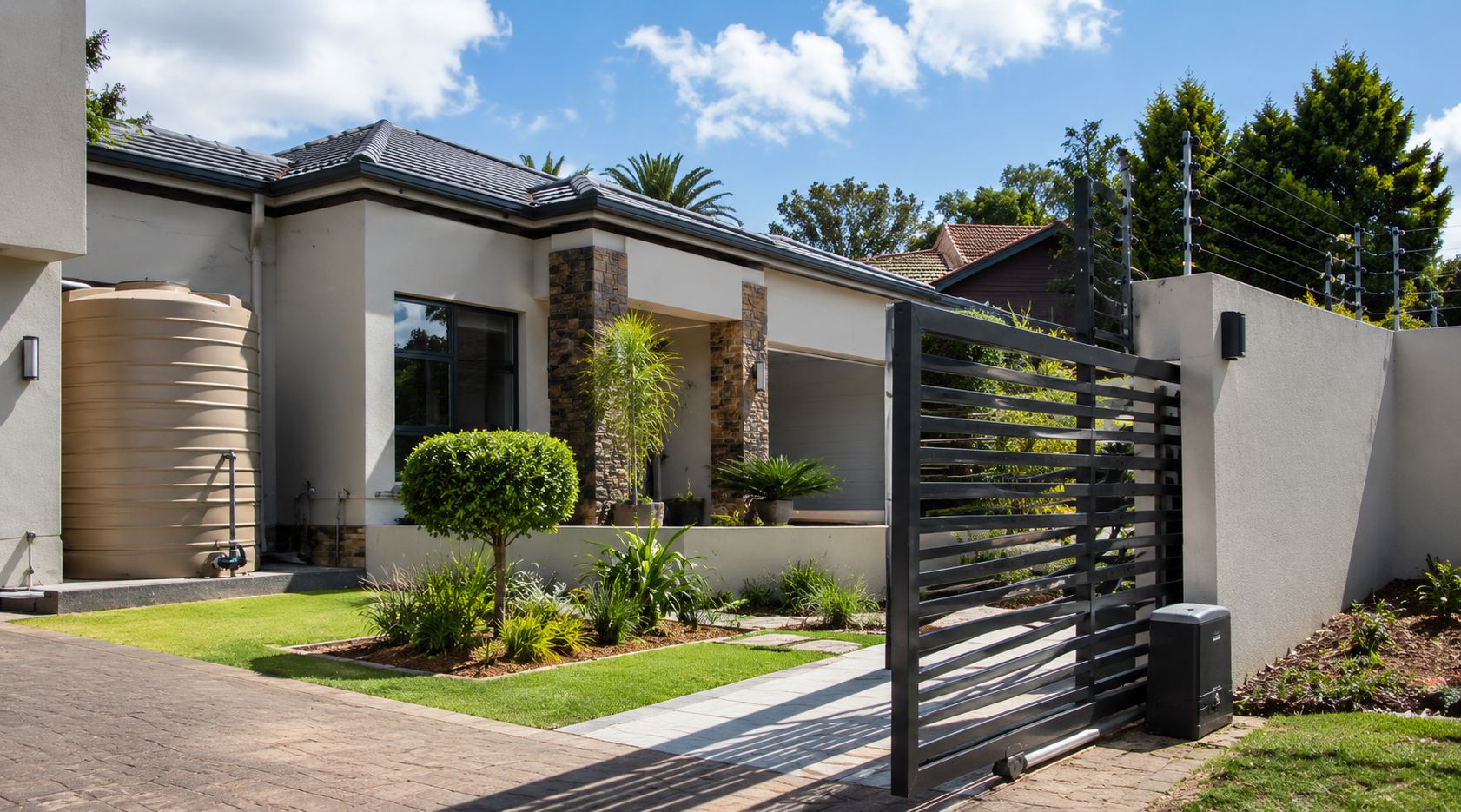 Home improvement work in a Johannesburg suburban home