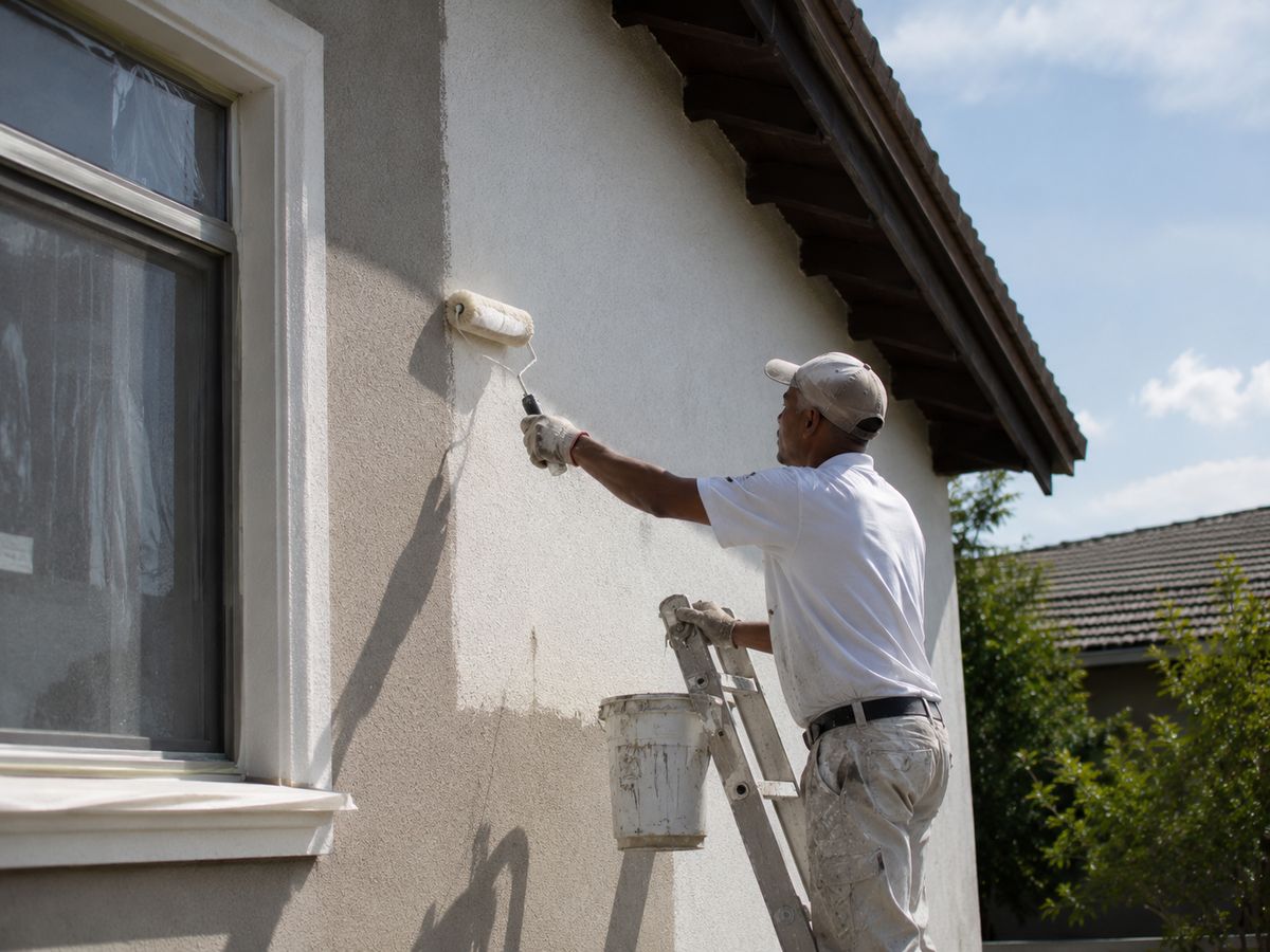 Roof and wall painting, waterproofing and damp proofing work